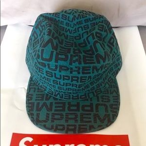 (SOLD) Supreme Repeater Hat - Teal